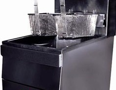 Freidor industrial con control de temperatura Pallomaro