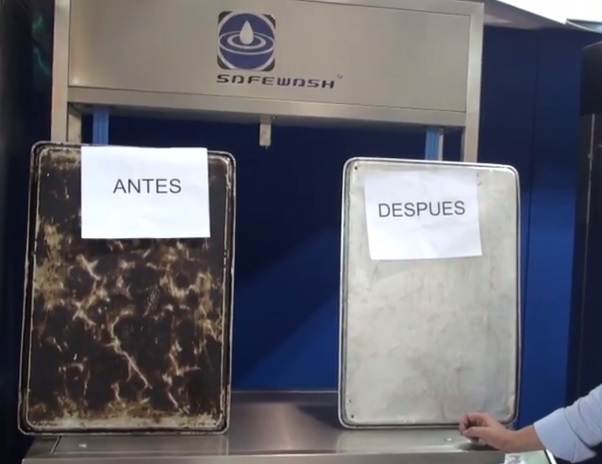 Lavadoras de bandejas Somengil en Alimentec 2014