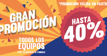 Gran Promo Virtual en Pasto para negocios de comida