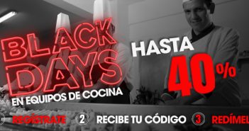 BLACK DAYS PALLOMARO: Llegó la temporada de descuentos más grande el año hasta 40% en equipos y utensilios.