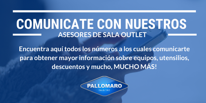 COMUNÍCATE CON LOS ASESORES DEL OUTLET